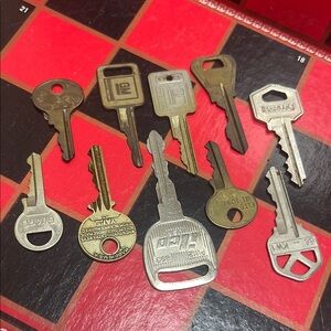 Vintage Key Collection